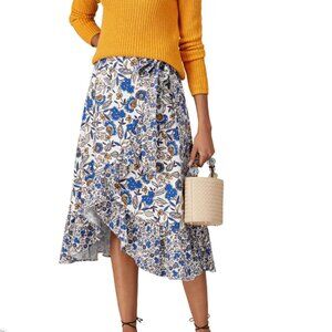 EUC Shoshana Faux Wrap Ola Skirt Size Large